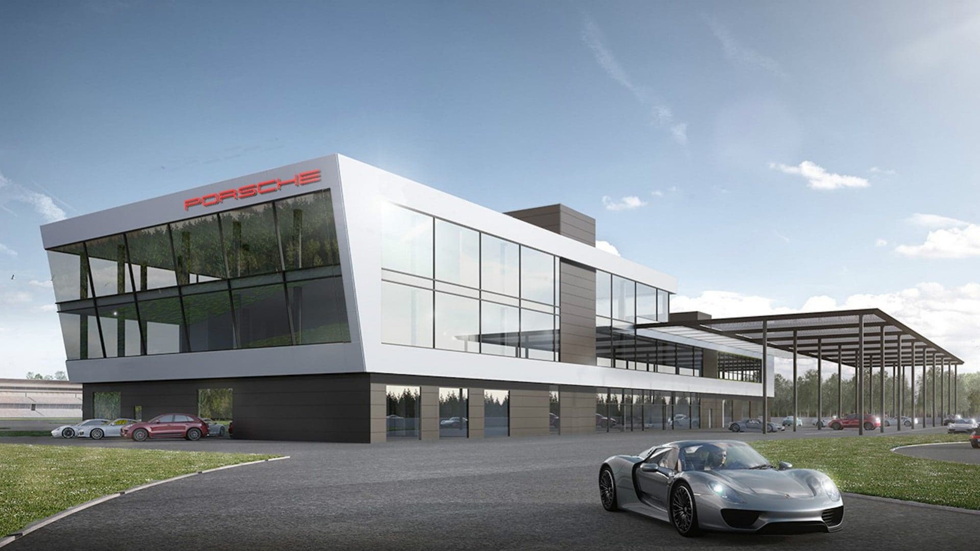 Construction Begins on New Porsche Experience Center at Hockenheimring