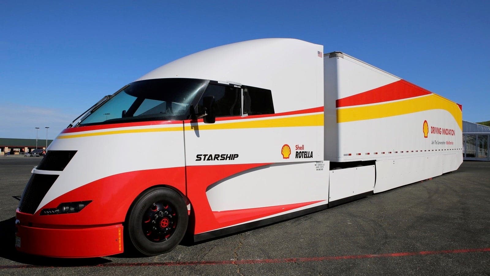 Shell and AirFlow Truck Company Built a ‘Hyper Fuel-Efficient’ Semi