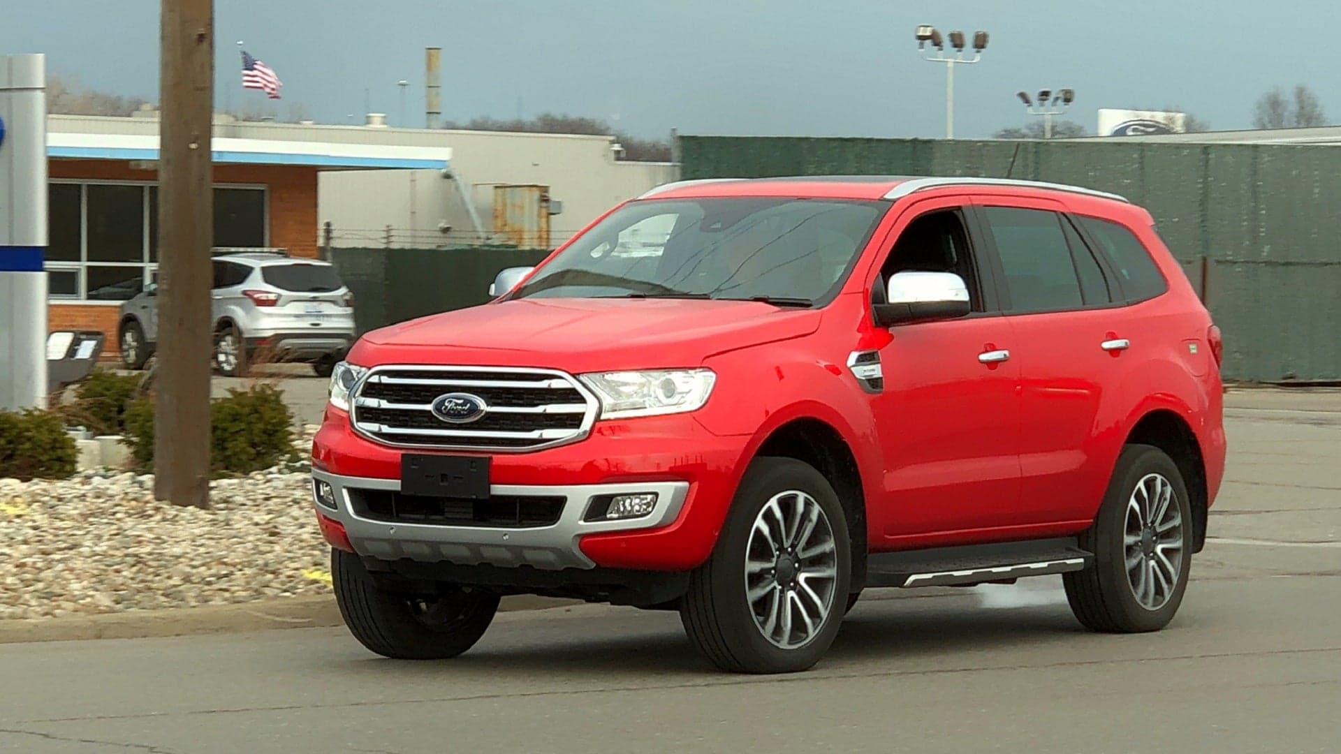 Ford Everest Caught Roaming Near Ford HQ as Bronco Development Ramps Up