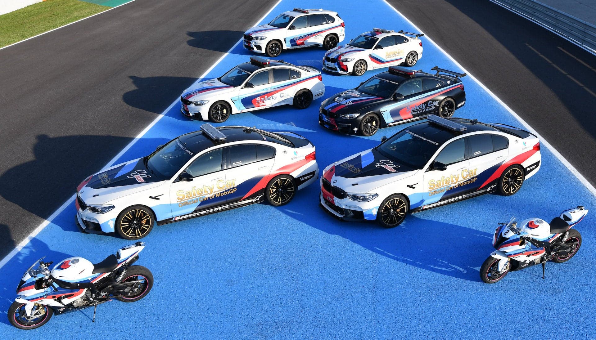 BMW M Celebrates Its 20th Anniversary Being MotoGP’s Official Car