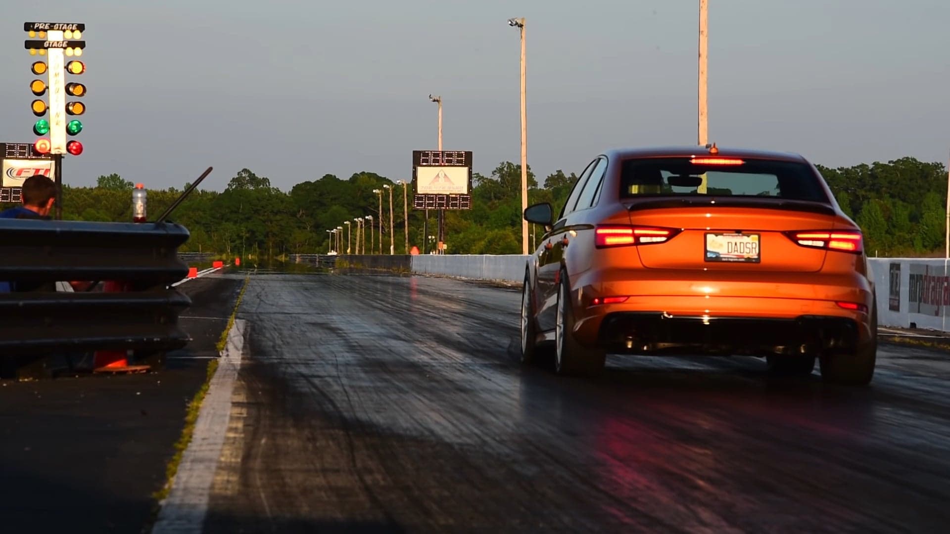 Watch This 600 WHP Audi RS3 Run Consistent 9-Second Quarter-Miles