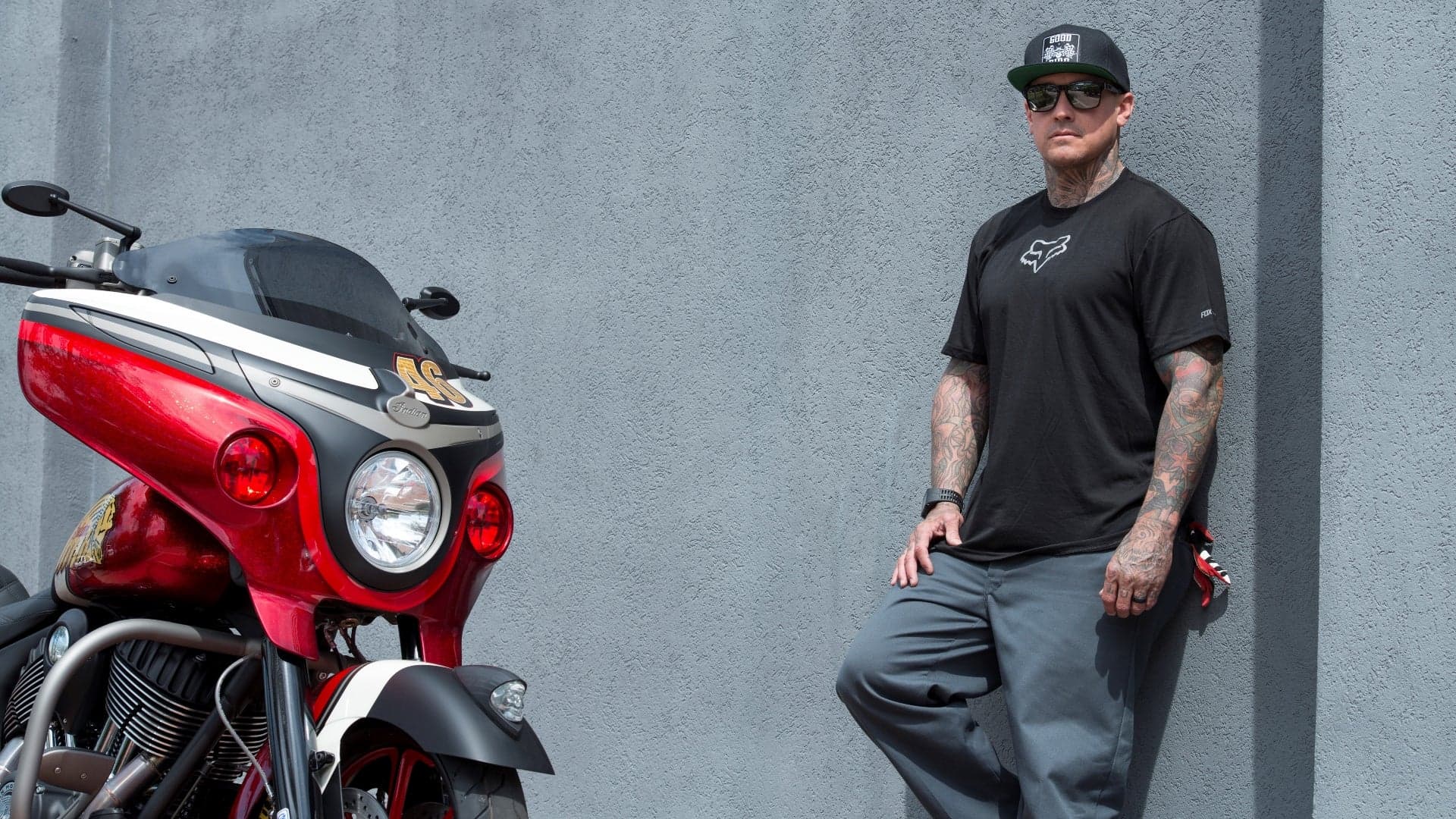 Indian Motorcycle Teams Up with Carey Hart to Support Veterans on Armed Forces Day