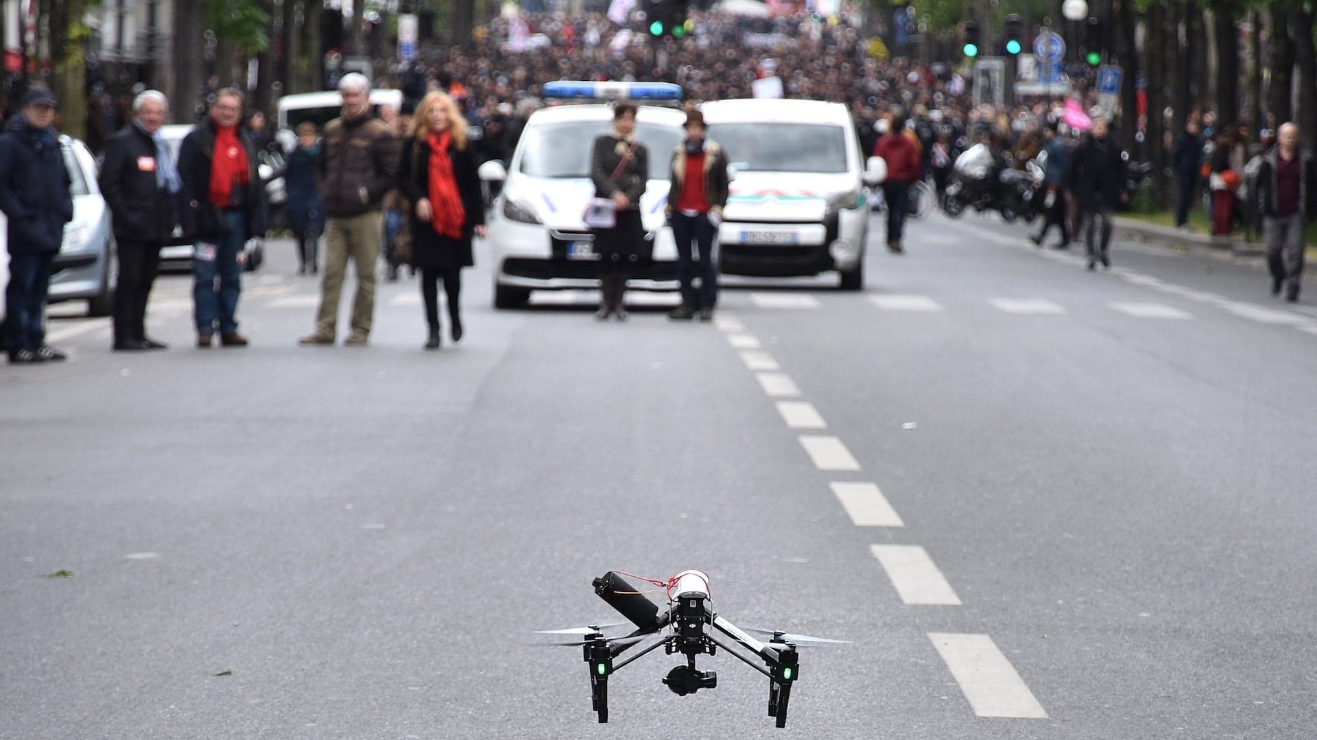 ACLU Worried That Face-Recognizing Drones Could Single out Trump Protesters