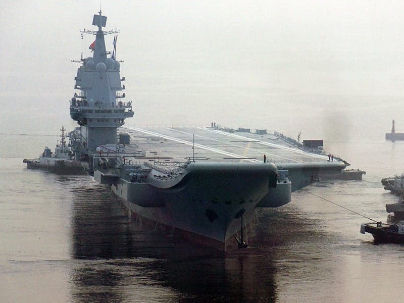 Mothership’s Day: China’s New Carrier Sets Sail, French Fly From USS George H.W. Bush