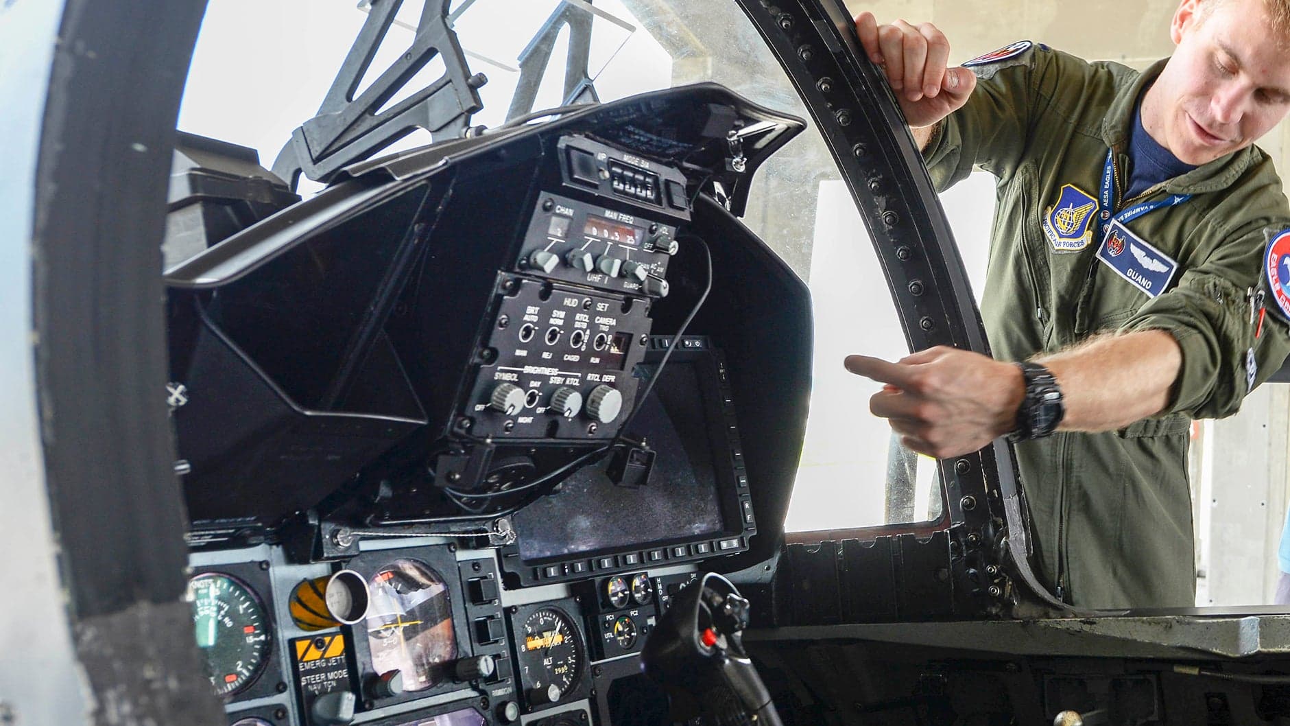 The USAF Has Added Large Multi-Function Cockpit Displays To Its F-15C Fleet