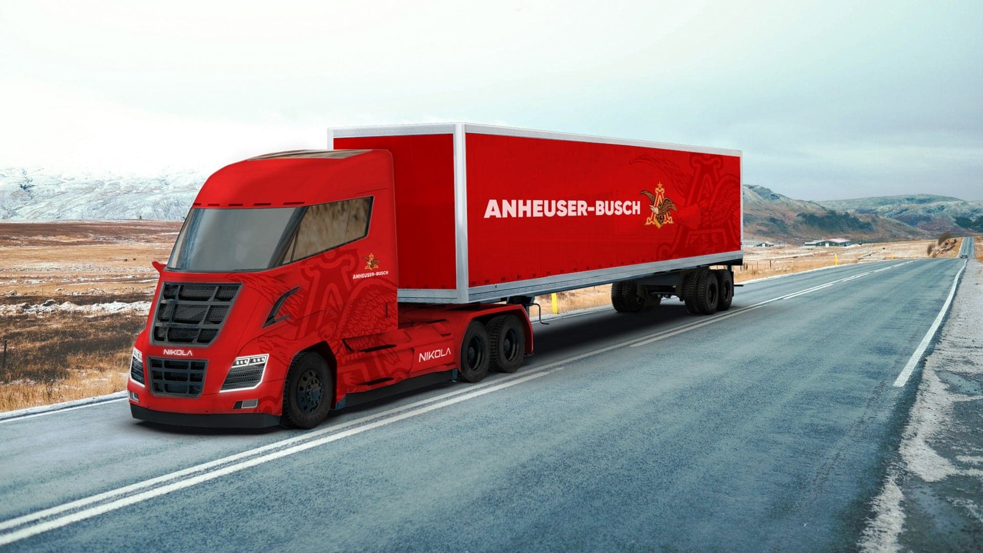 Tesla Rival Nikola Lands Semi-Truck Deal with King of Beers, Anheuser-Busch