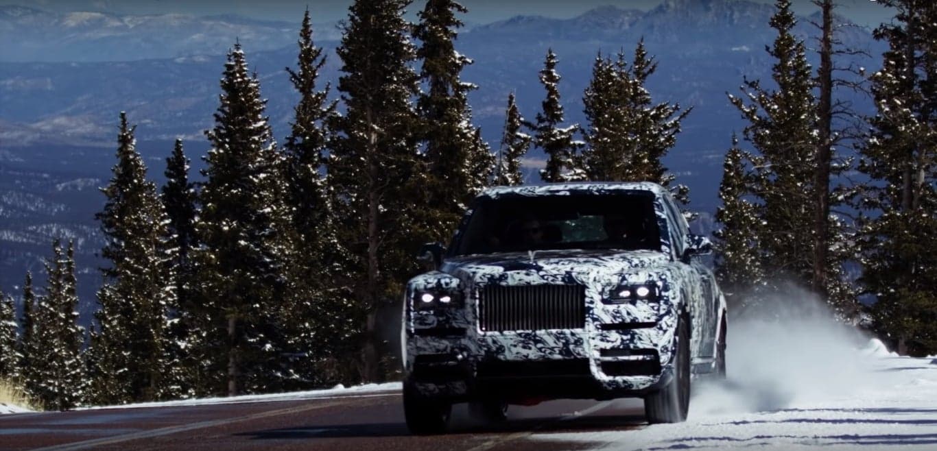 Rolls-Royce Cullinan SUV Takes on Pikes Peak Hill Climb