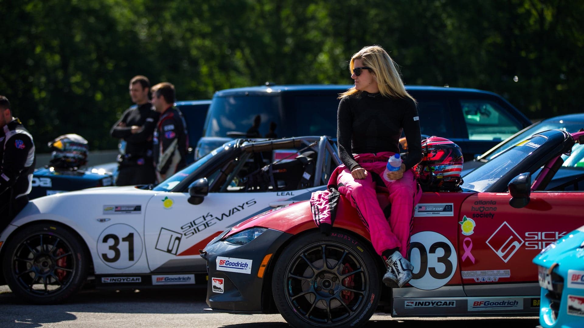 Mazda MX-5 Cup’s Ashton Harrison Is a Fierce Female Racer With Some Fancy Footwork