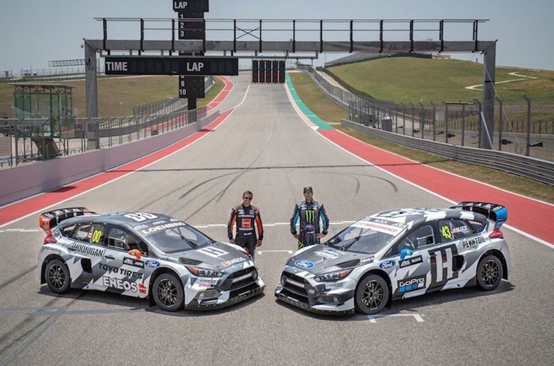 Ken Block Unveils New Ford Focus RS RX for the Americas Rallycross Championship