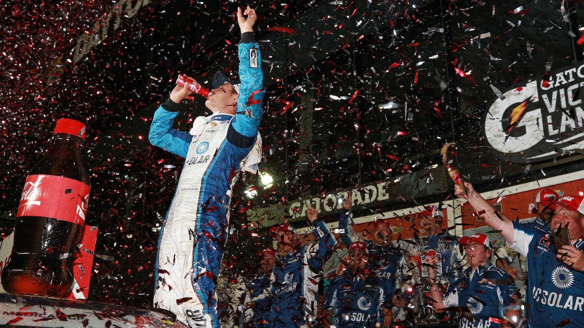 Kyle Larson Gets NASCAR Xfinity Series Win at Daytona After Justin Haley Penalty