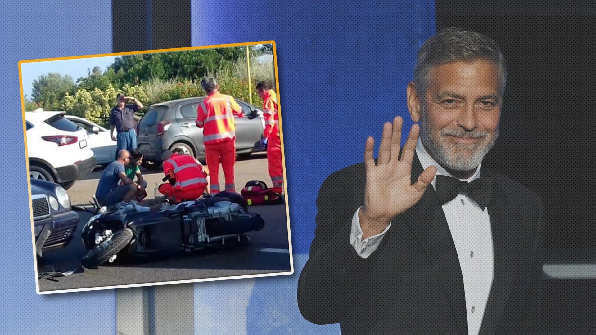 Actor George Clooney Recovering After Serious Motorcycle Crash in Italy