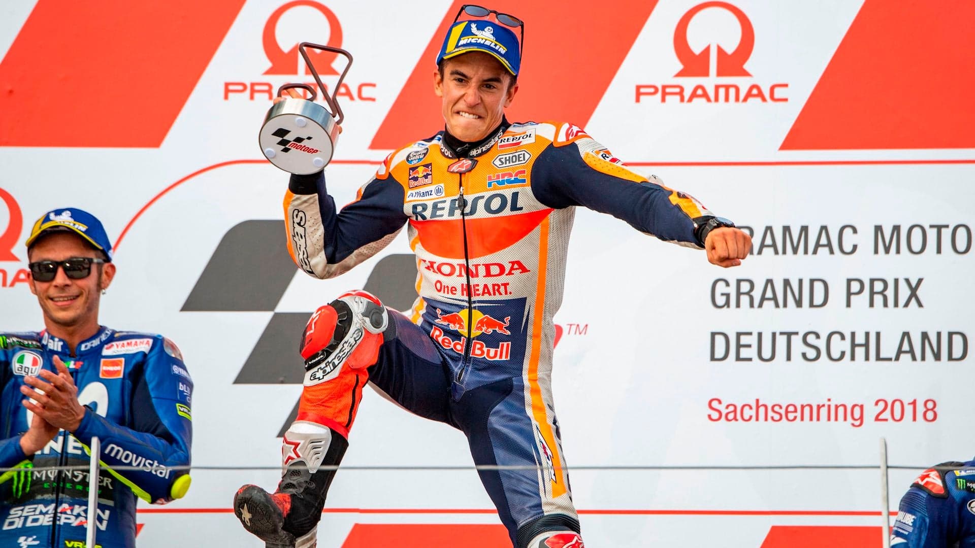 MotoGP Deutschland: Dominant Marquez Wins Over Yamaha’s Rossi and Vinales