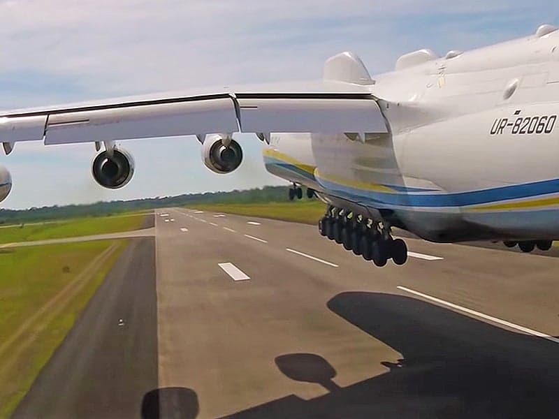 Take An Amazing Flight On The Tail Of The An-225 Mriya, The World’s Largest Plane