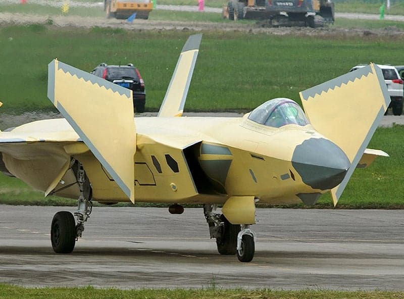 High-Quality Shots Of Unpainted Chinese J-20 Stealth Fighter Offer New Capability Insights
