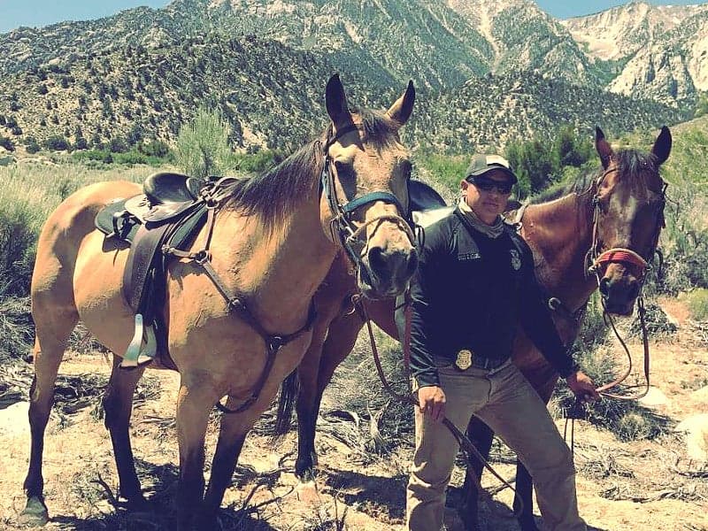 Unique Horse-Mounted USAF Unit Went Hunting For That RQ-4 Drone That Crashed On Mt. Whitney