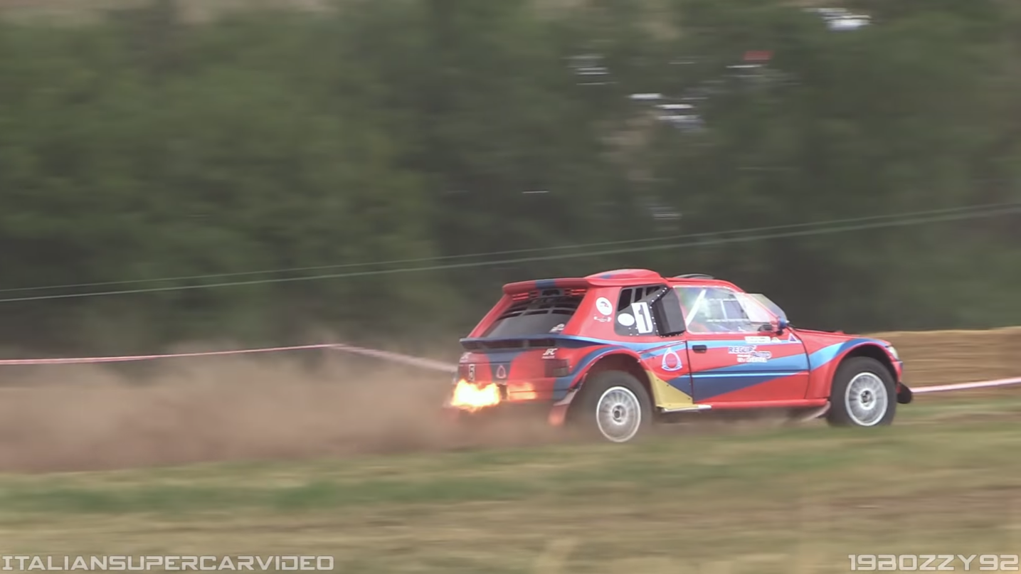 Watch This Three-Rotor Peugeot 205 Go Wild at the Goodwood Festival of Speed