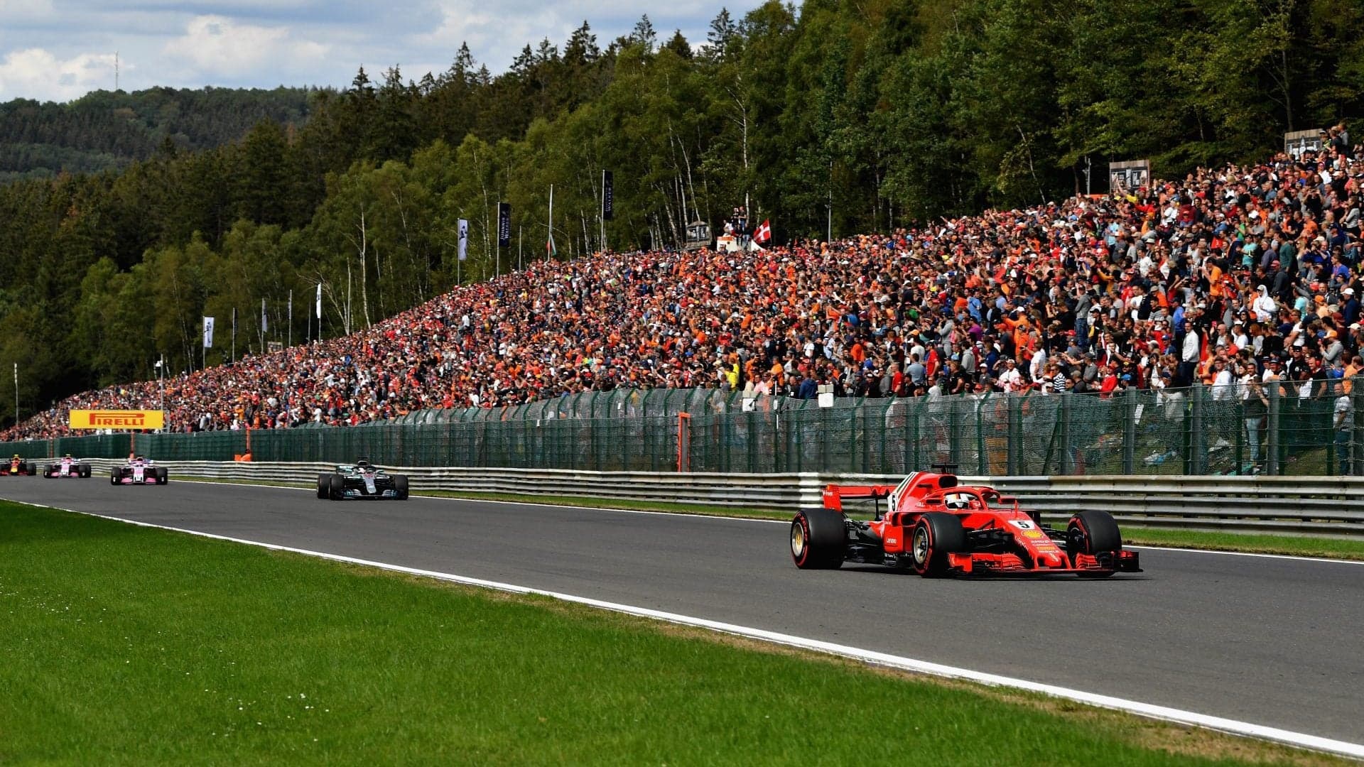 Formula 1: Sebastian Vettel Rides Prancing Horse to 2018 Belgian Grand Prix Win