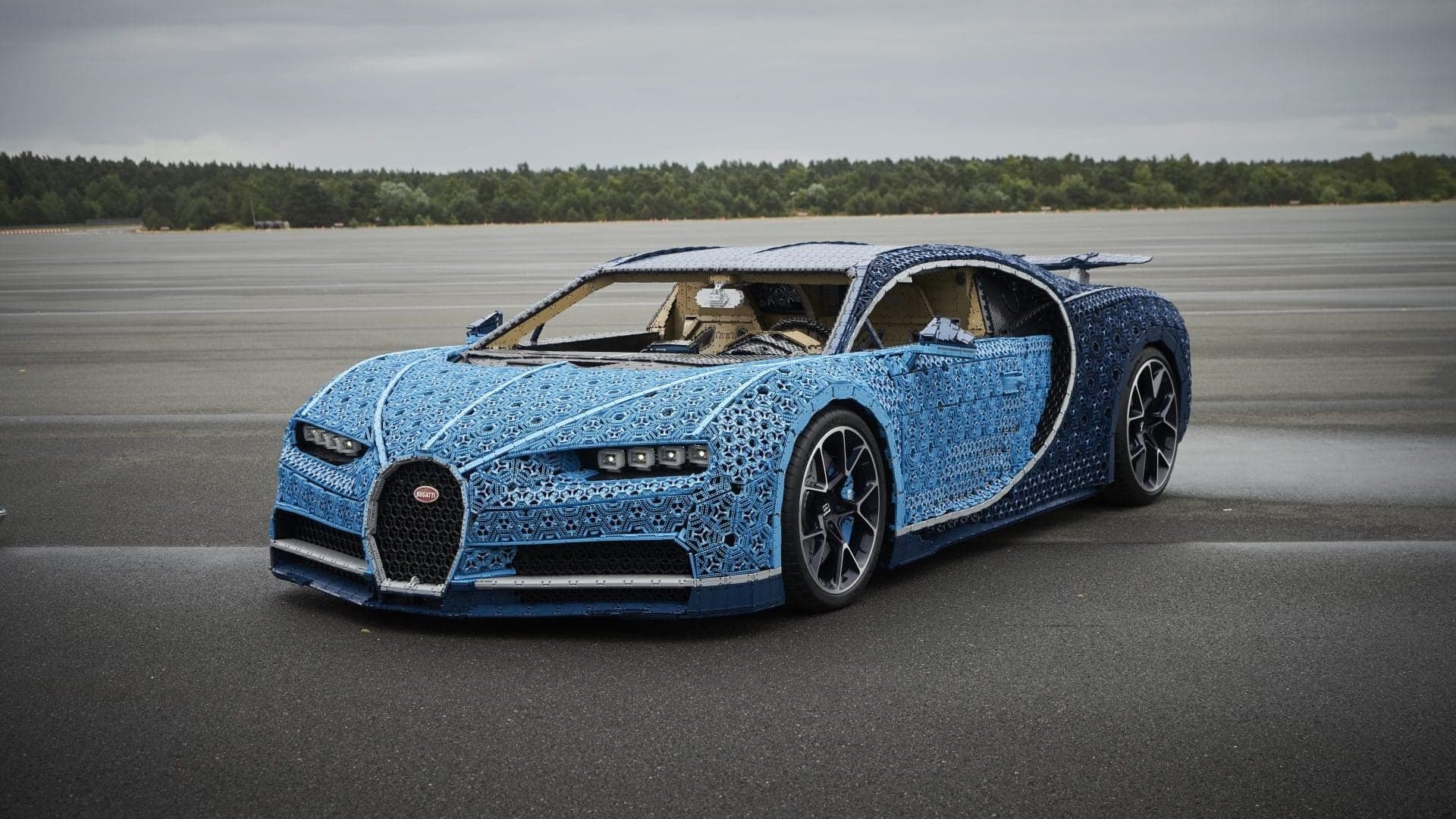 Lego Built a Full-Size Bugatti Chiron That Actually Drives