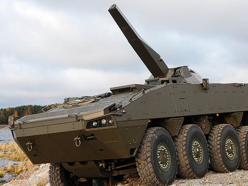 The Army Wants Armored Turrets Packing 120mm Mortars For Its Strykers And Other Vehicles