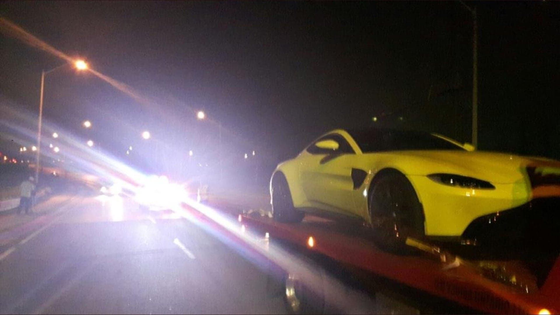 Aston Martin Vantage Seized After Doing Almost 100 MPH in School Zone