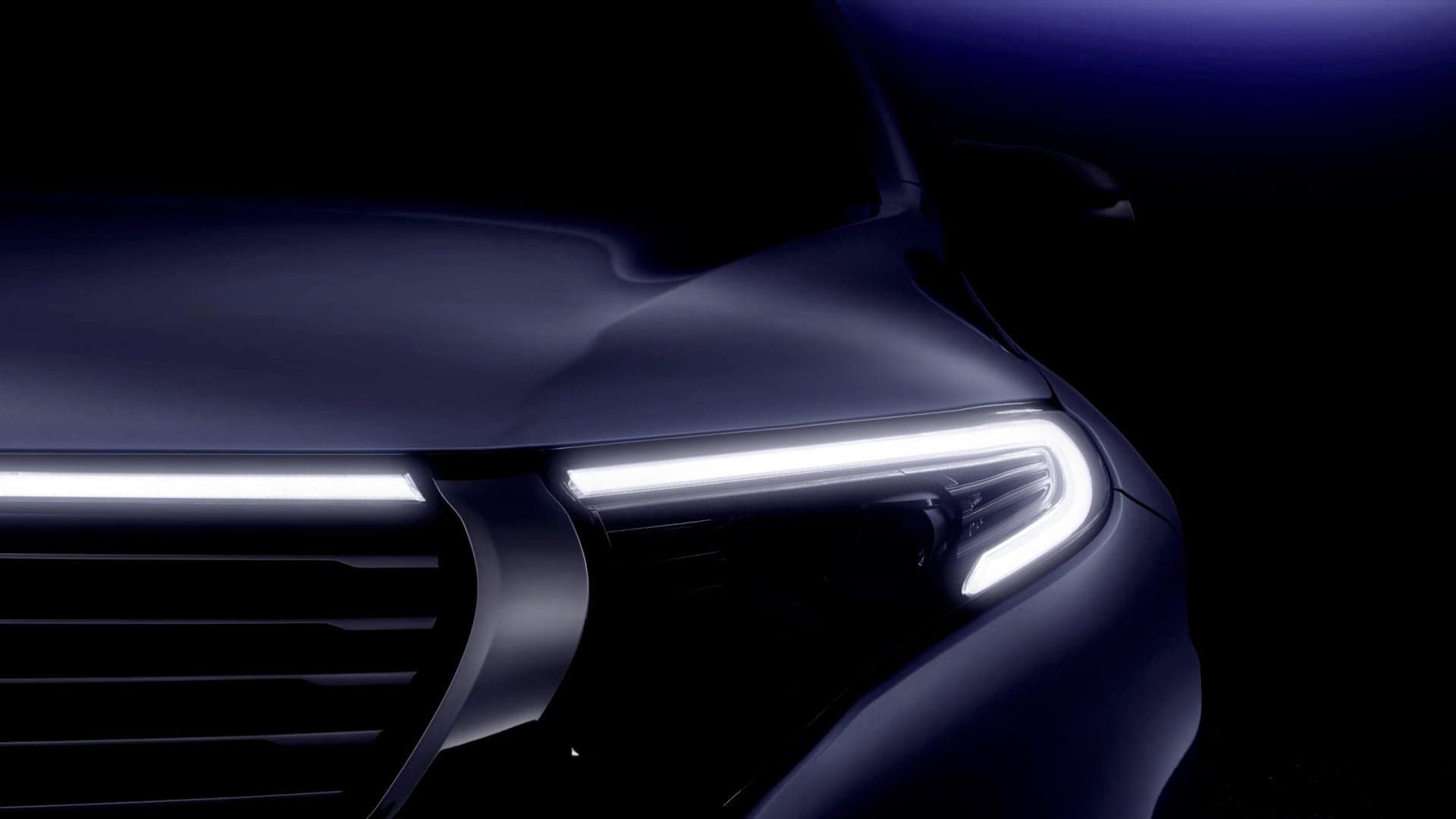 Mercedes-Benz Teases What May Be Its EQC Electric Crossover