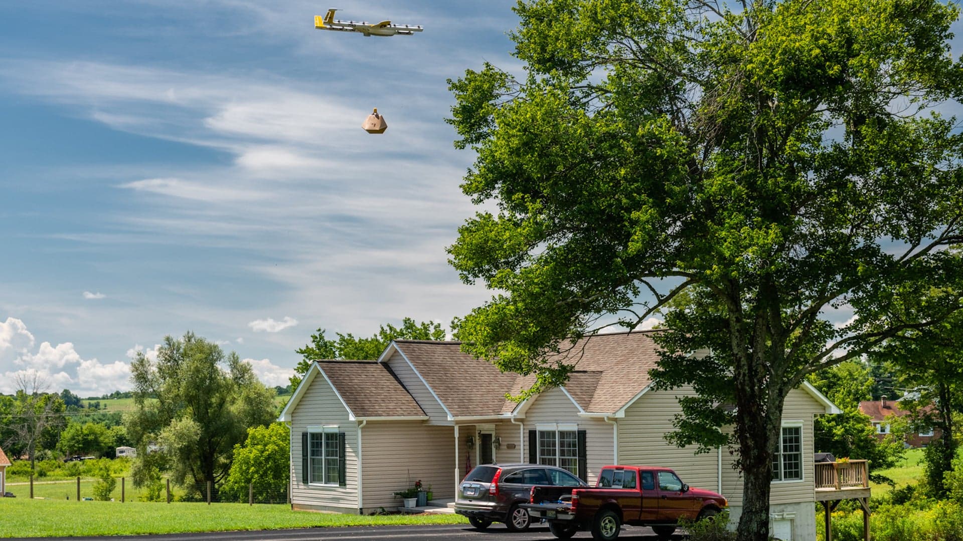 Project Wing Completes First Long-Distance, Residential Drone Delivery in US