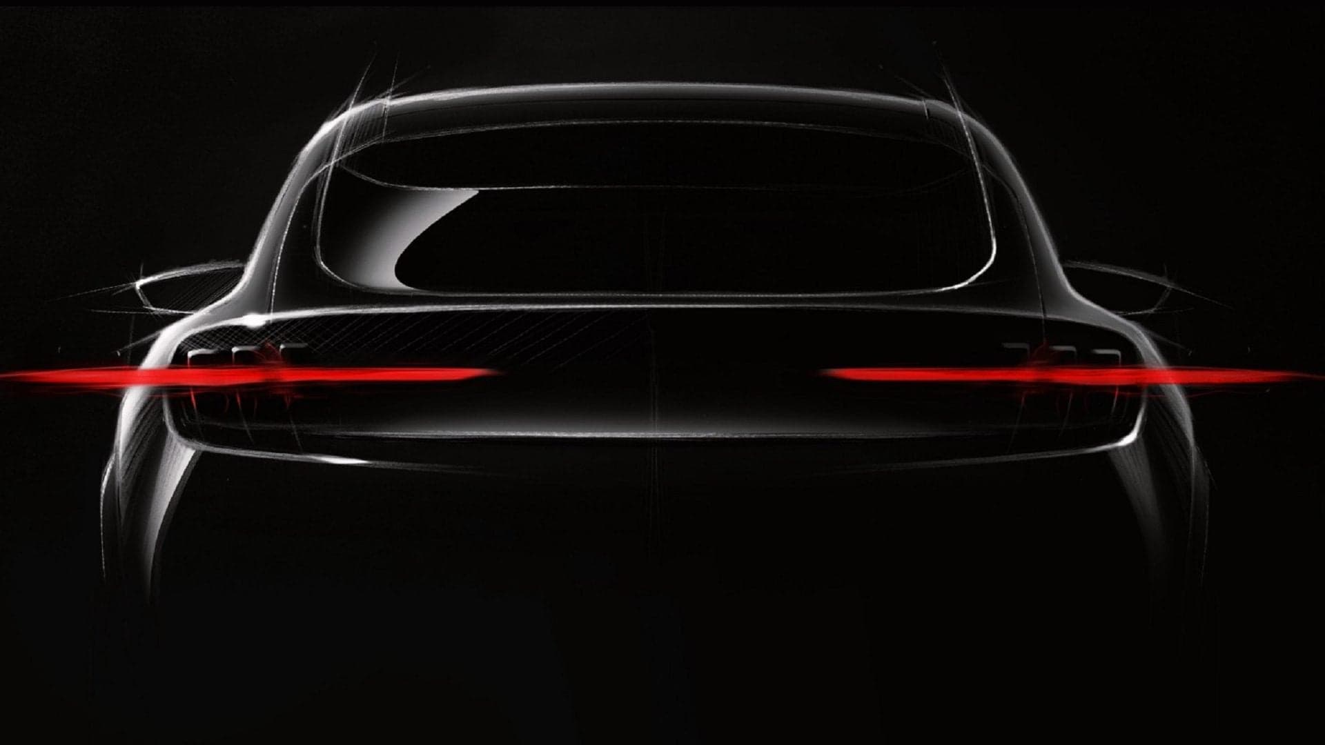Ford Teases Mustang-Inspired Electric Crossover, Claims 300-Mile Range