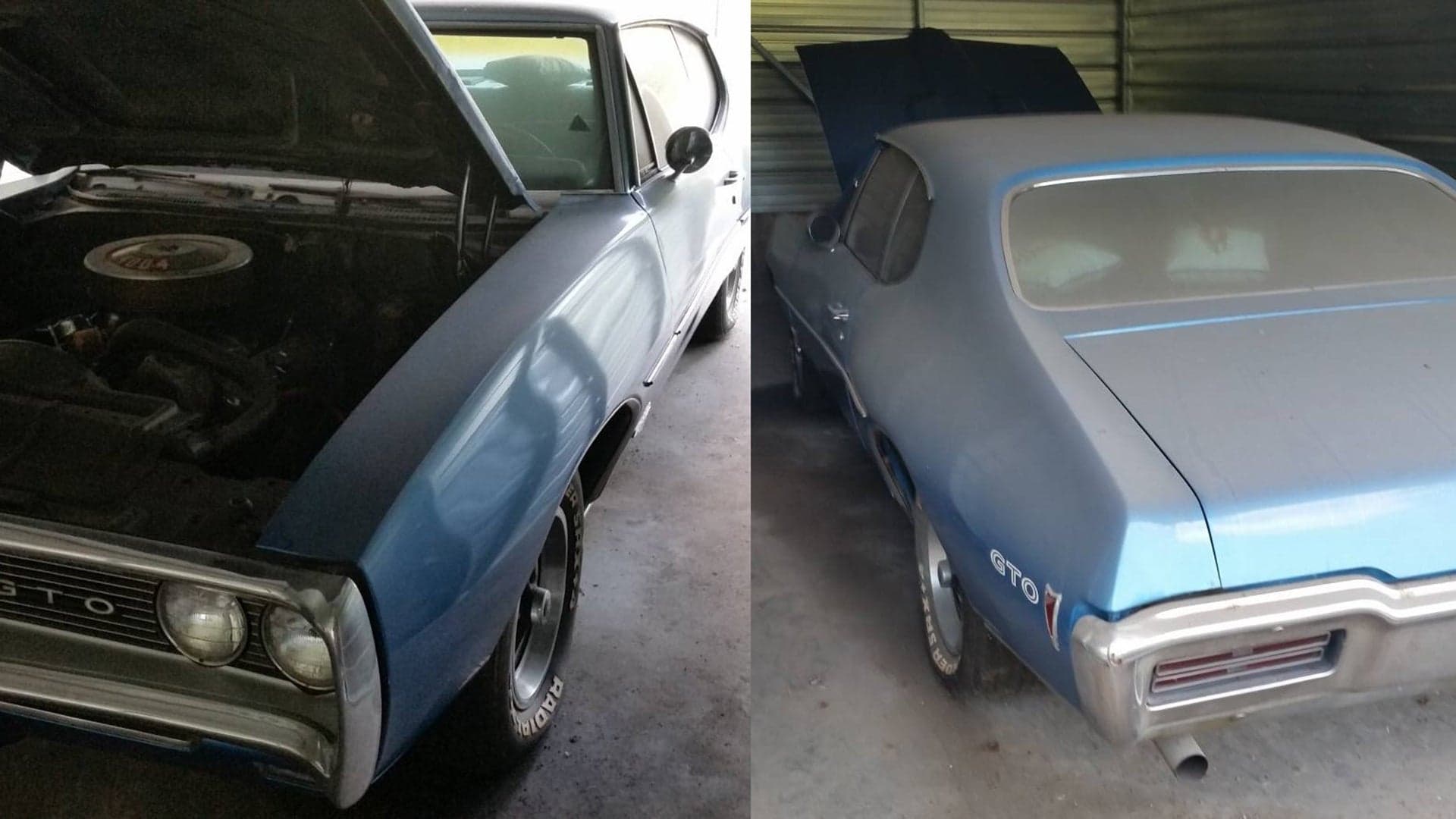 This $15,500 1968 Pontiac GTO Barn Find Might Be a Real One-Of-A-Kind Unicorn