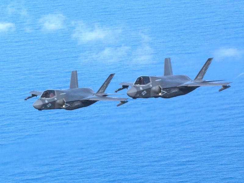 Marine Corps F-35Bs Have Arrived Off the Coast of Africa For The Very First Time