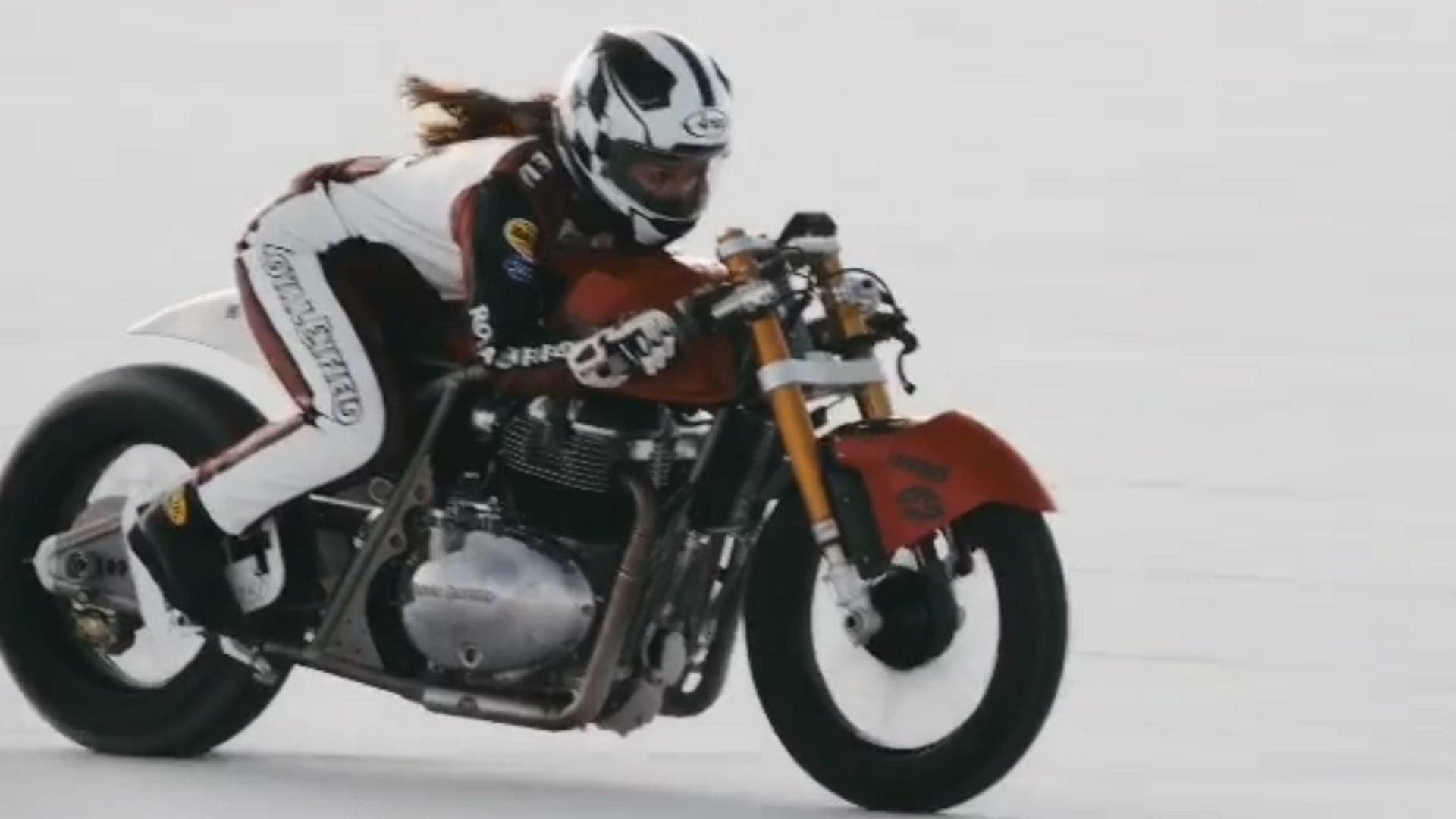 18-Year-Old Racer Breaks Speed Record on Modified Royal Enfield Continental GT 650