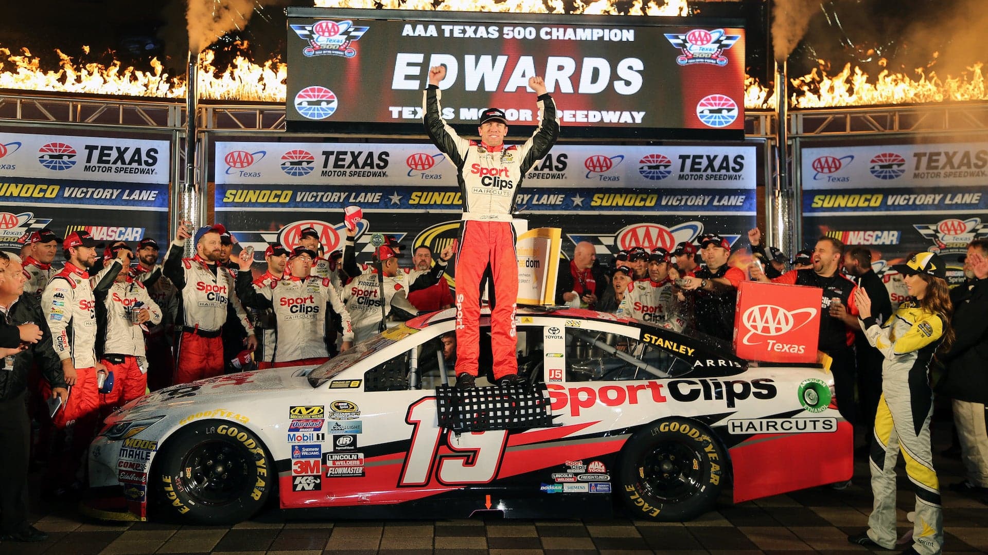 Former NASCAR Driver Carl Edwards to Be Inducted Into Texas Motor Speedway Hall of Fame