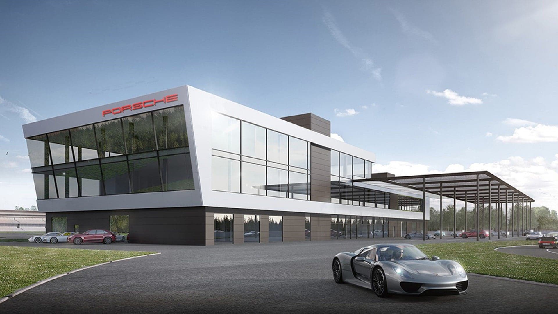 Porsche Breaks Ground at Future Hockenheimring Experience Center Site