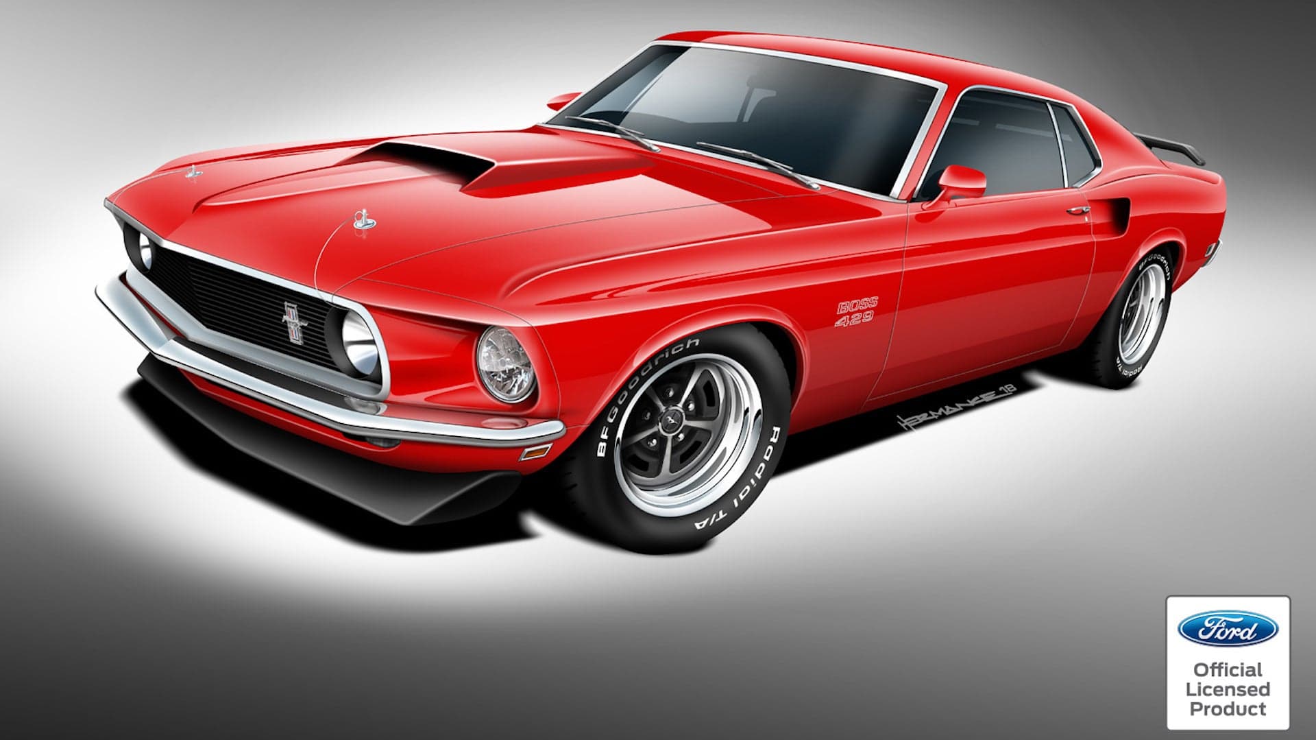 These Classic Ford Mustang Boss 429 Continuations Are Arriving at SEMA 2018