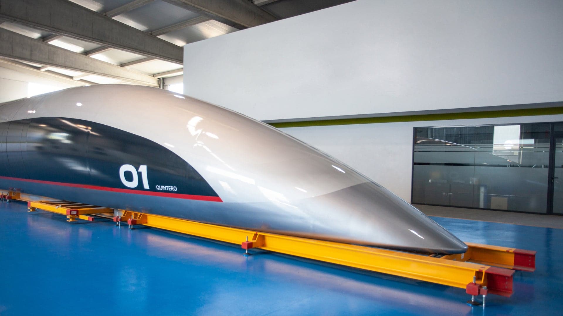 The First HyperloopTT Passenger Capsule Has Been Unveiled