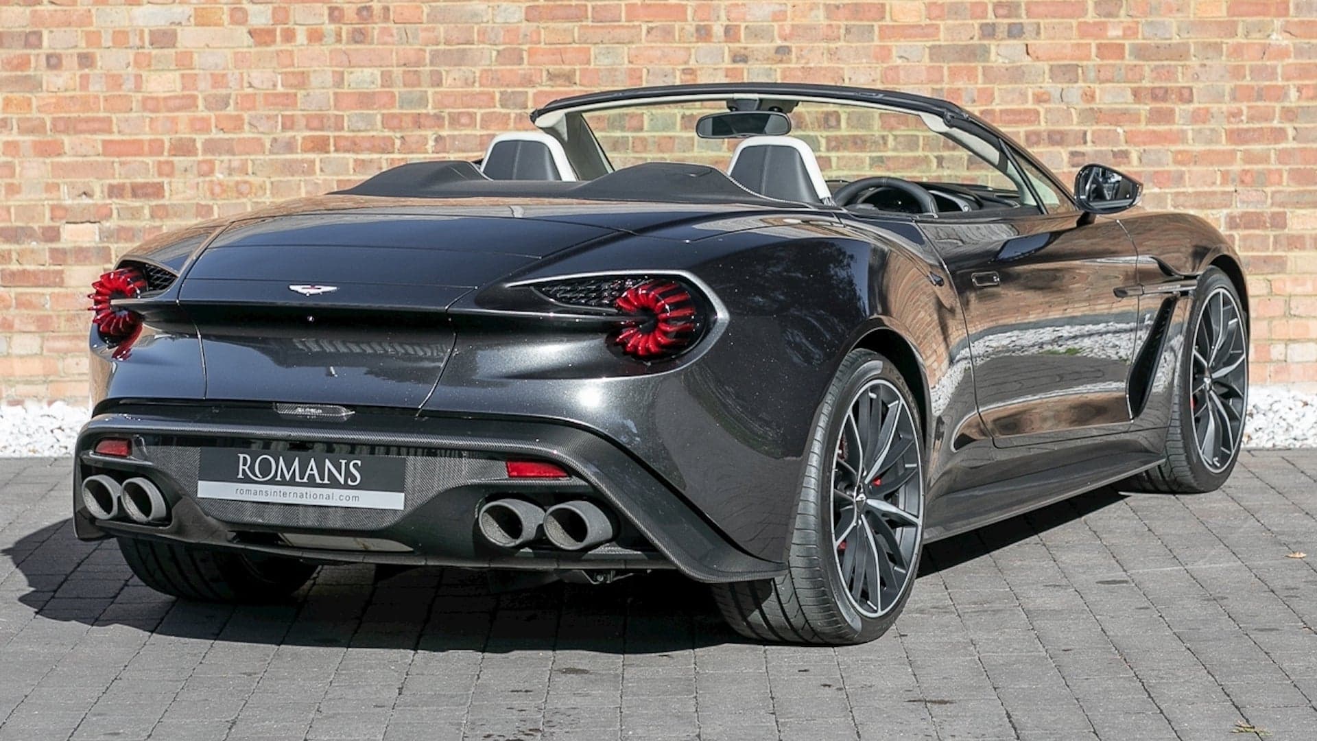 Aston Martin Vanquish Zagato Volante Listed for Sale With Eye-Watering Price Tag