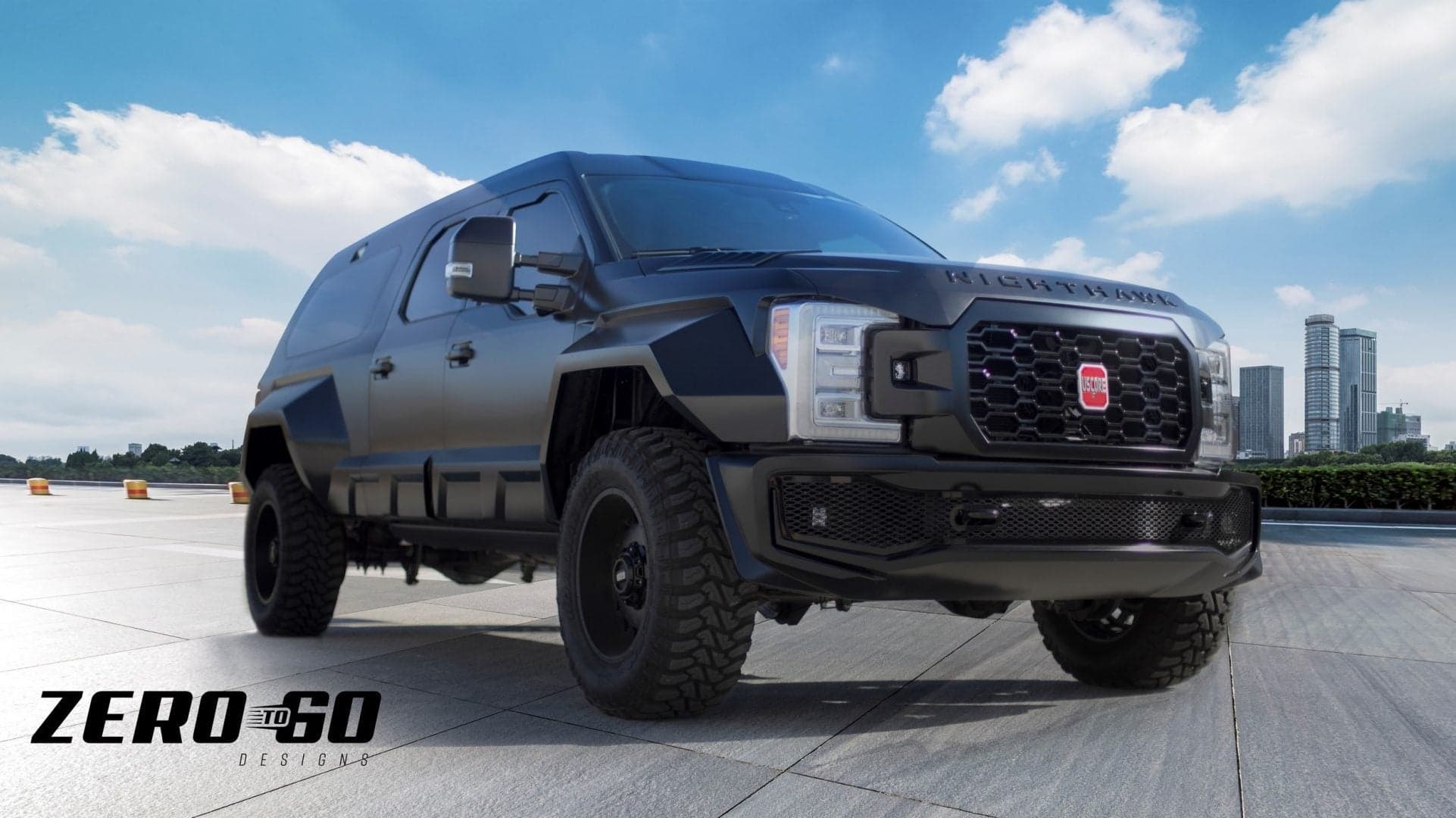 This Ford F-350-Based Luxotruck is an American Brute Called the ‘Nighthawk’