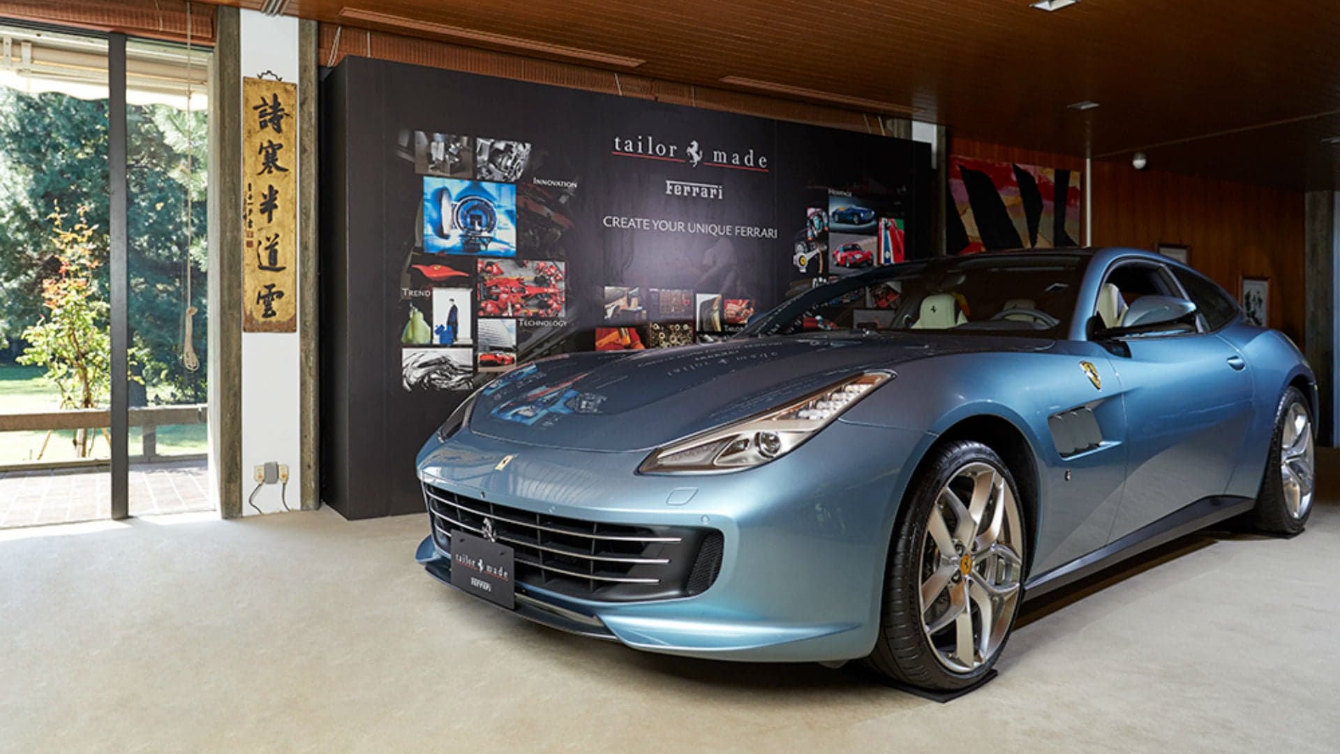 Ferrari Displays ‘Tailor Made’ Lussos in Opulent Display at Italian Embassy in Tokyo
