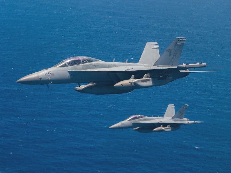 The Navy’s New Jammers For Its EA-18G Growlers Cut Back Their Range More Than The Old Pods