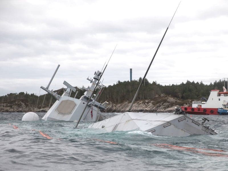 We Have The First Official Report On Norway’s Sunken Frigate And It Isn’t Pretty