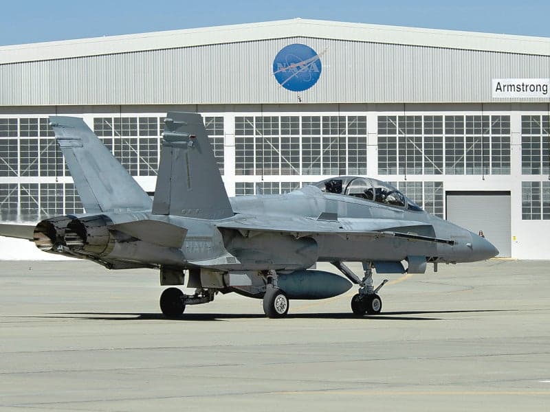Navy’s Trash Is NASA’s Treasure As Surplus F/A-18Bs Begin Arriving At Armstrong Flight Test Center