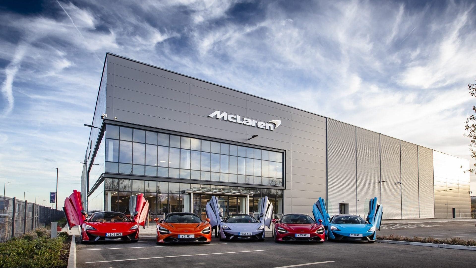 McLaren Opens New $65 Million Plant That Only Makes Carbon Fiber Chassis