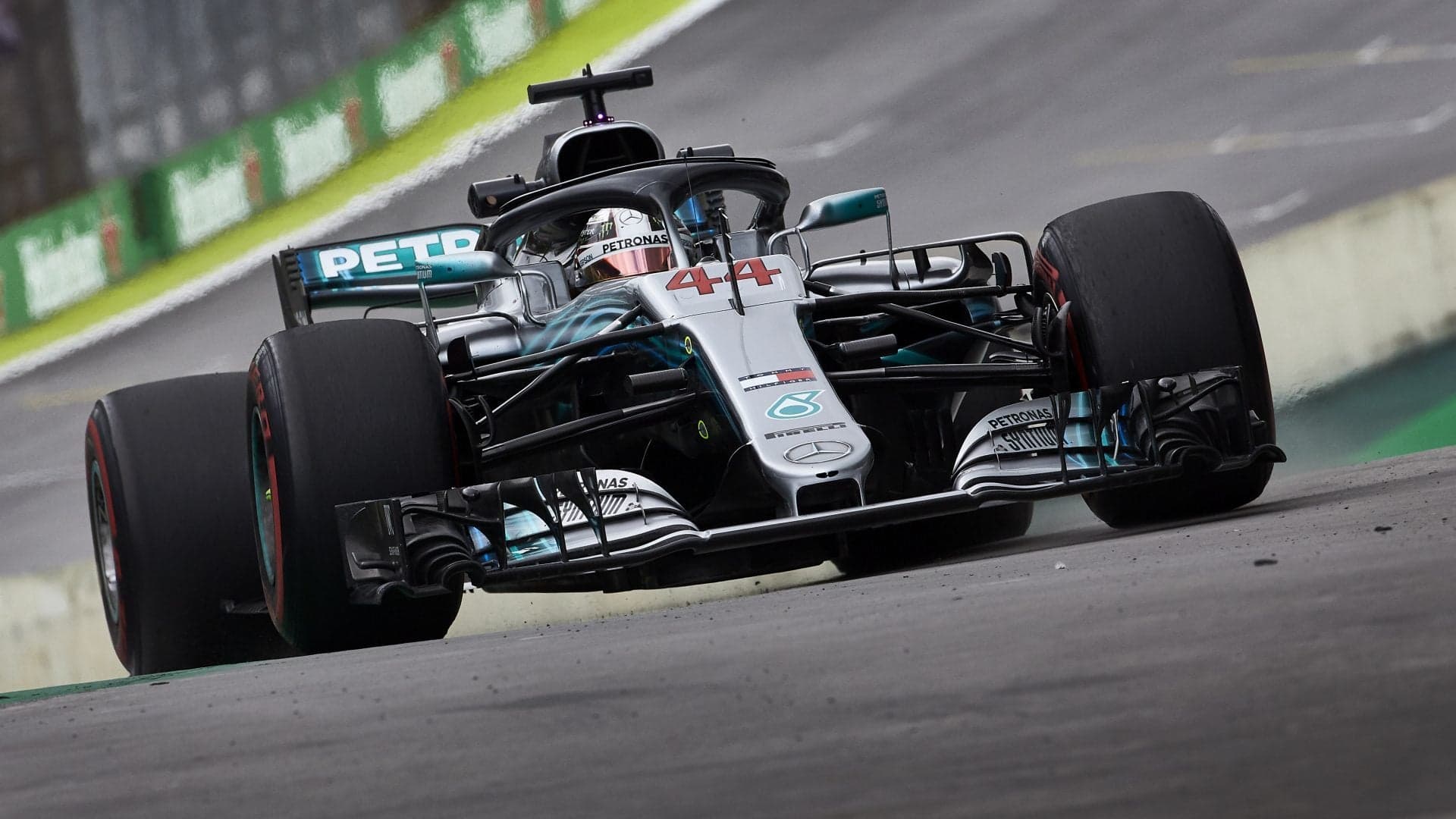 Lewis Hamilton Posts Mercedes’ 100th F1 Pole at 2018 Brazilian Grand Prix