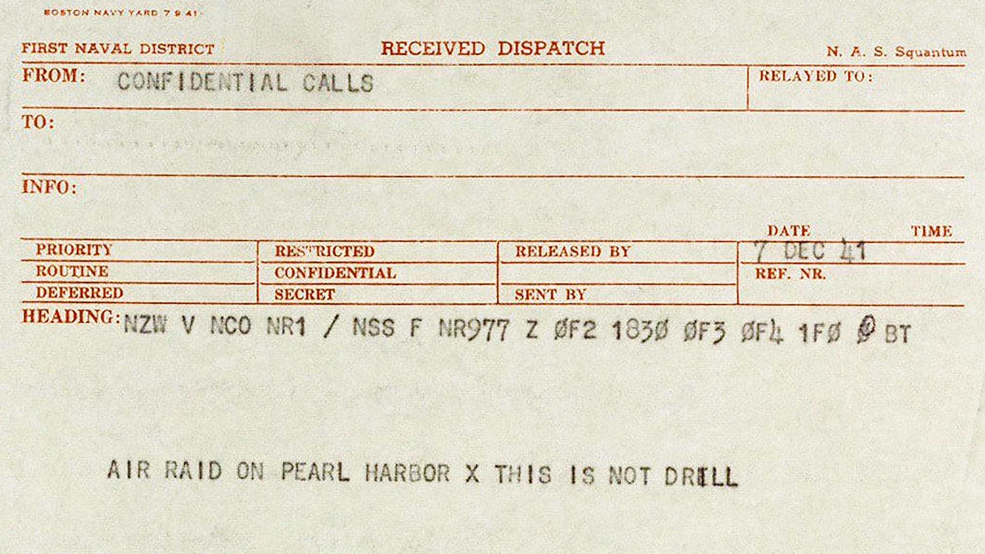 Arguably The Most Earth-Shattering Text Message Of All Time Was Sent 77 Years Ago Today