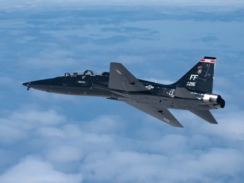 USAF T-38 Talon Community Suffers Again As Jet Skids Off The Runway At Virginia Airport