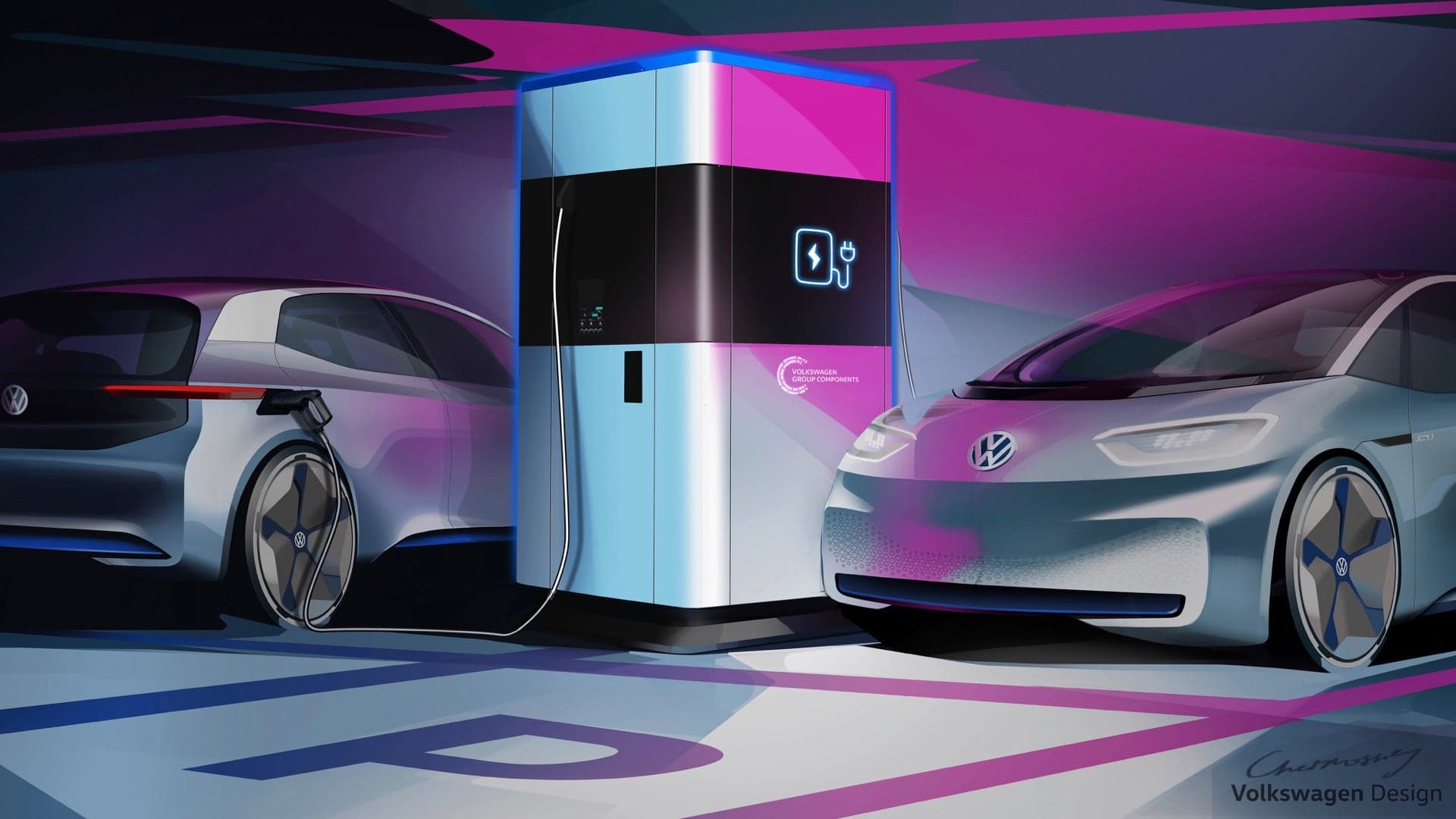 Volkswagen Reveals Mobile EV Charging Station That Can Perform Full Recharge in 17 Minutes
