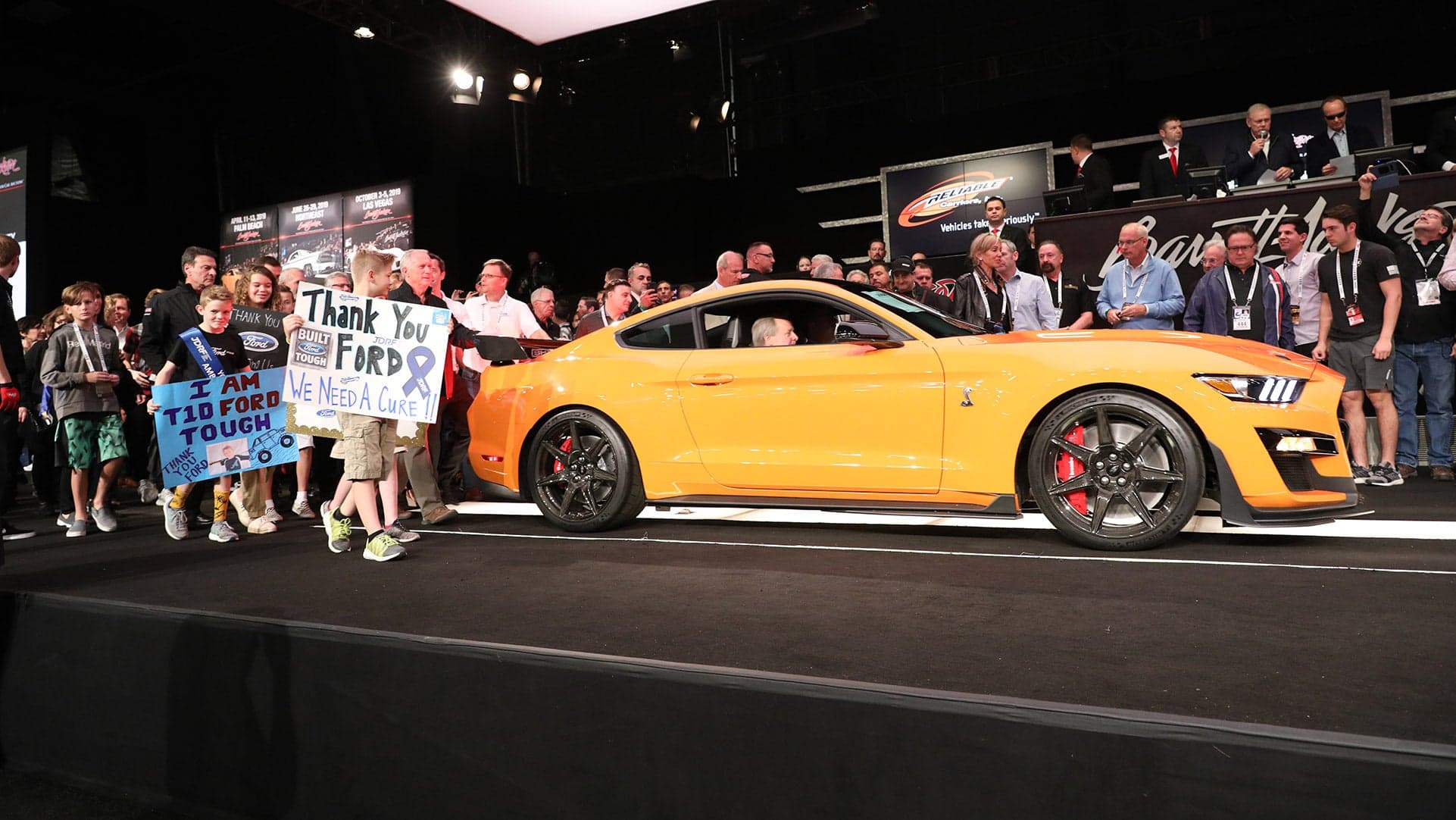 2020 Ford Mustang Shelby GT500 Nets $1.1 Million Winning Bid at Barrett-Jackson
