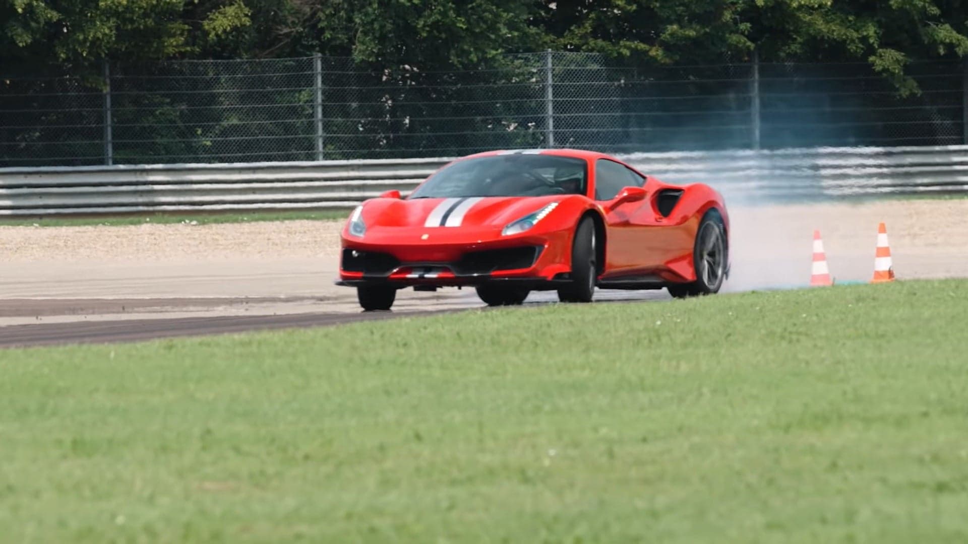 Watch Chris Harris Be Moved by the Ferrari 488 Pista’s Exquisite Track Manners