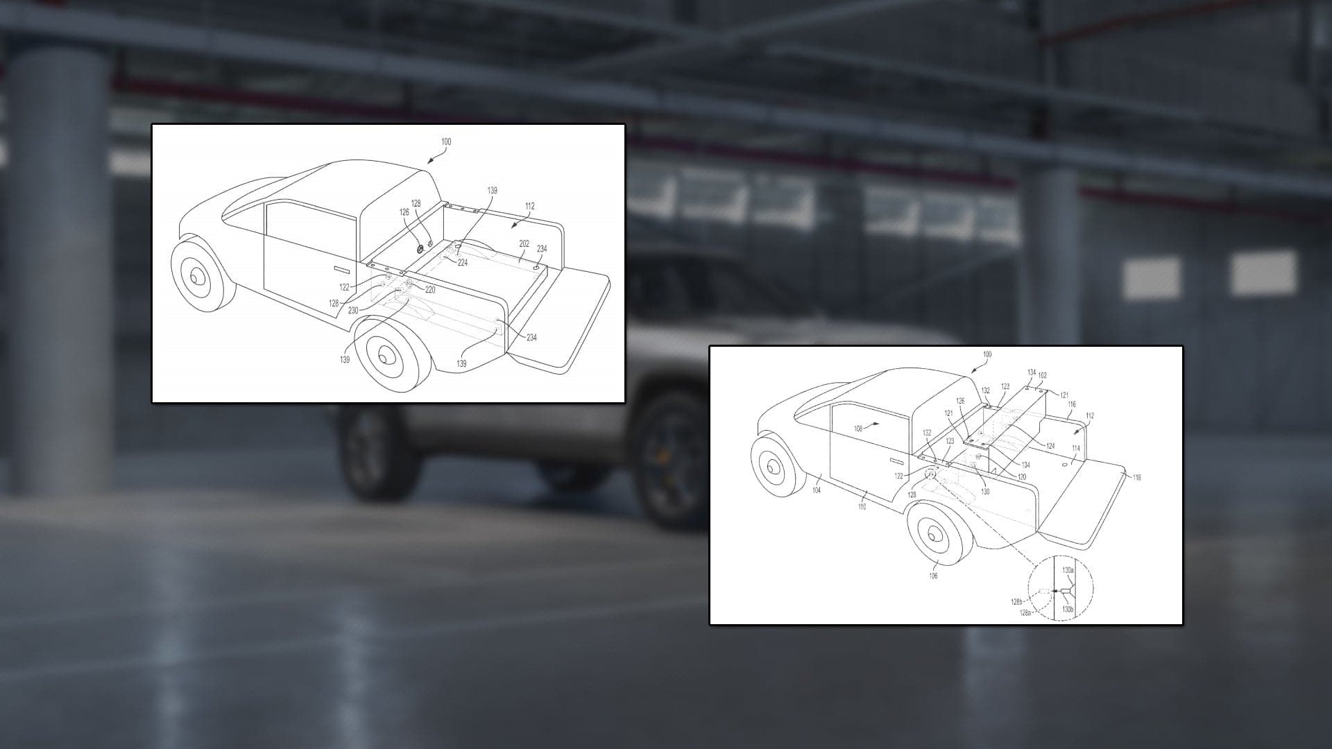 Rivian Patent Reveals Removable Auxiliary Battery to Extend Range On-Demand