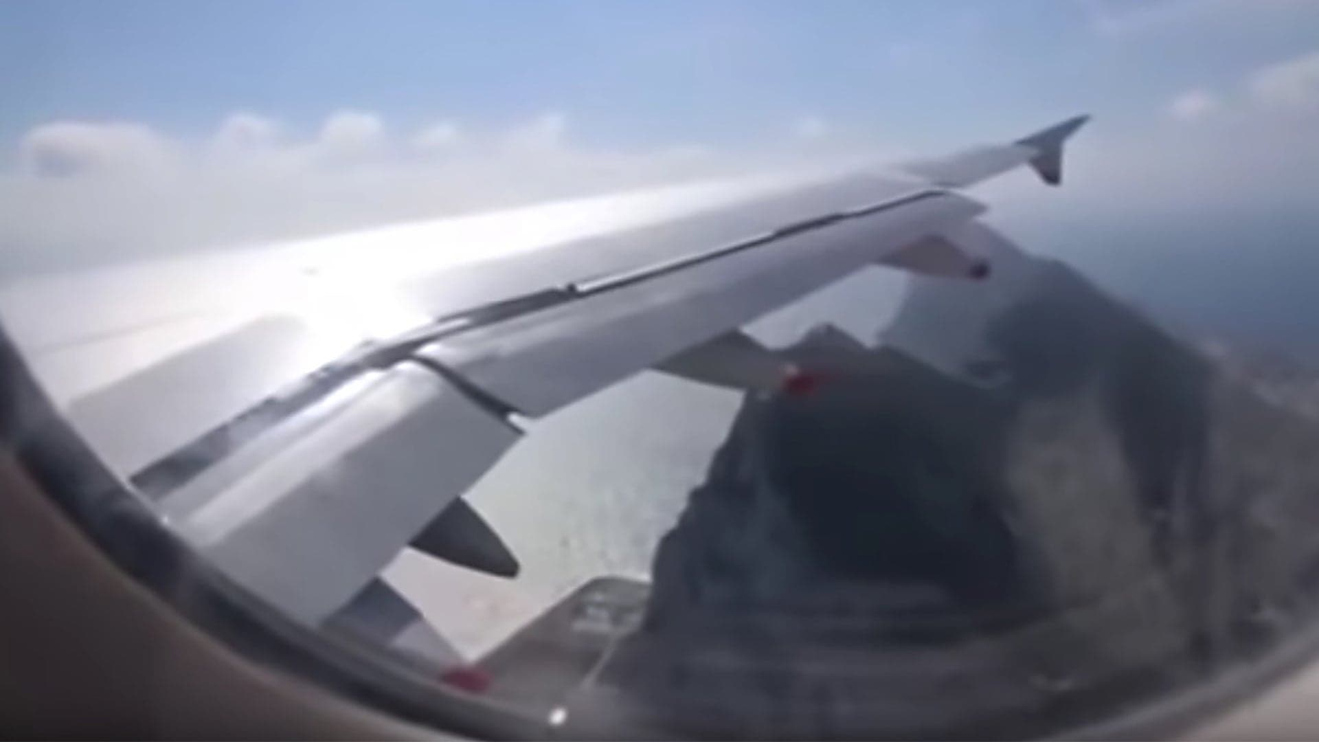 Here’s What It Looked Like Inside The Airbus That Was Wing Rocking Violently Over Gibraltar