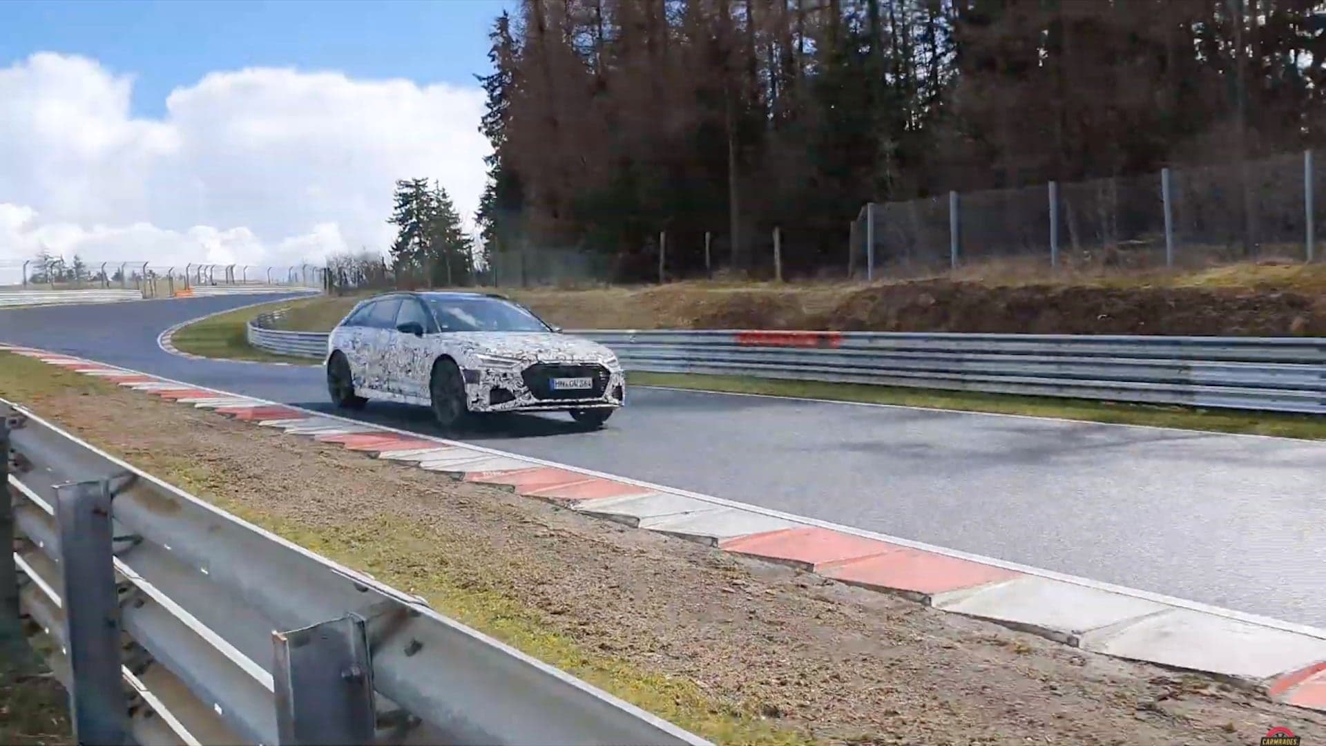 Listen to the Next-Gen Audi RS6 Avant Flexing Its Glorious V8 at the Nürburgring